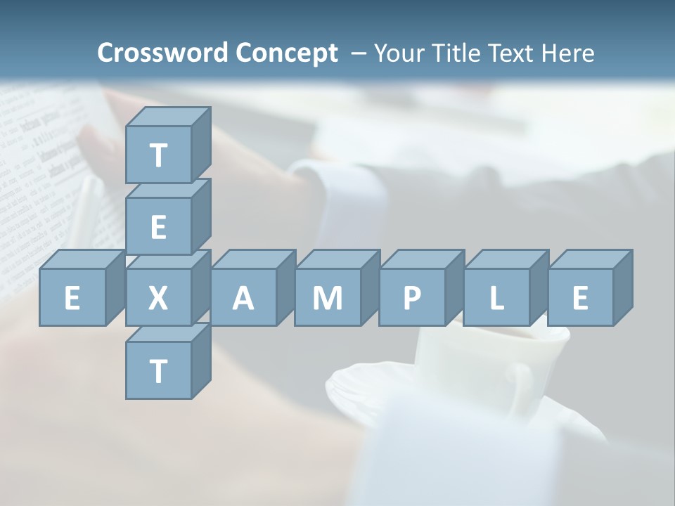 Employer Sitting Publishing PowerPoint Template