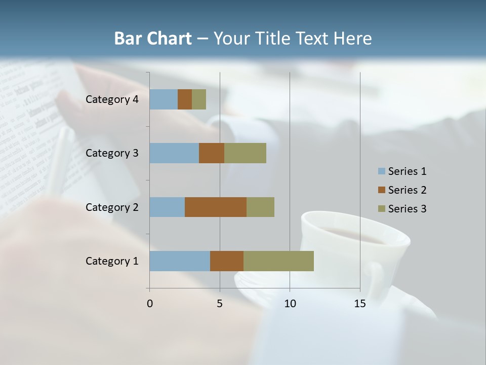 Employer Sitting Publishing PowerPoint Template