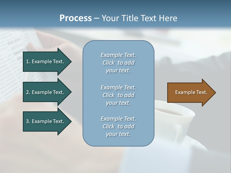 Employer Sitting Publishing PowerPoint Template