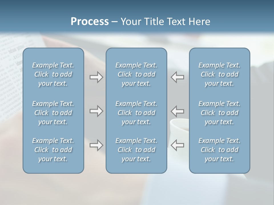 Employer Sitting Publishing PowerPoint Template