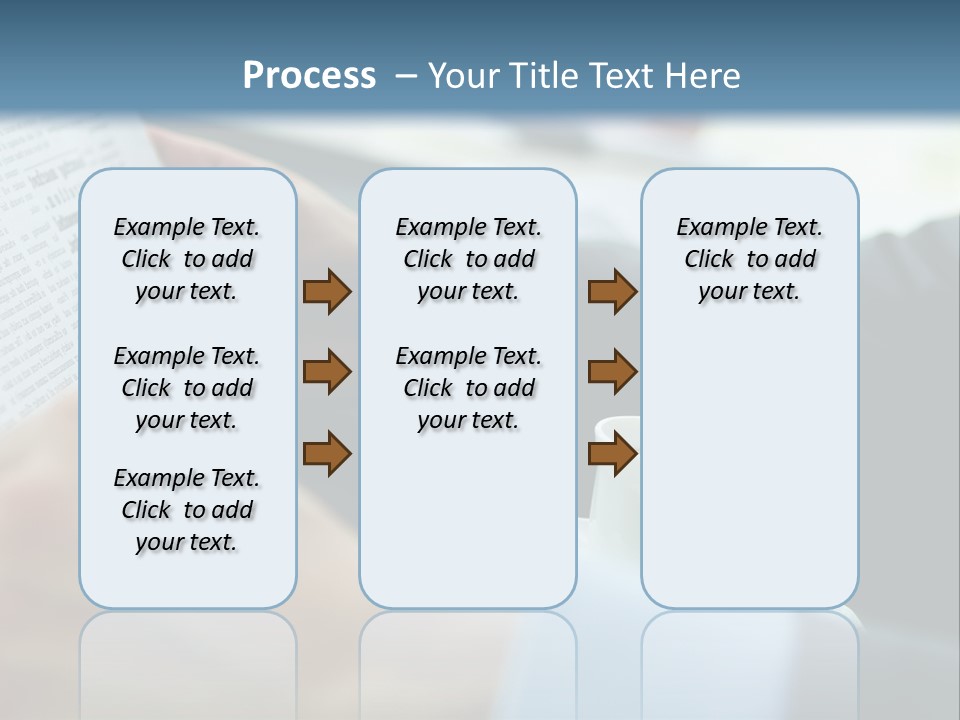 Employer Sitting Publishing PowerPoint Template
