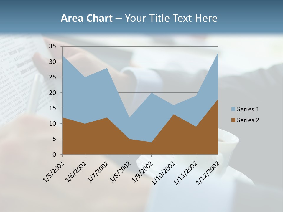 Employer Sitting Publishing PowerPoint Template