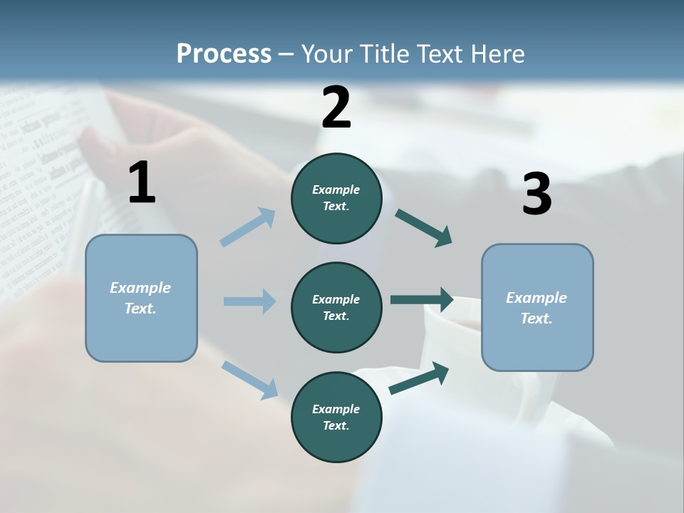Employer Sitting Publishing PowerPoint Template