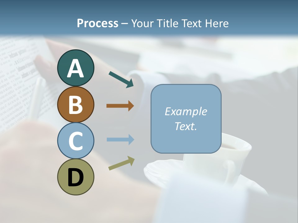 Employer Sitting Publishing PowerPoint Template