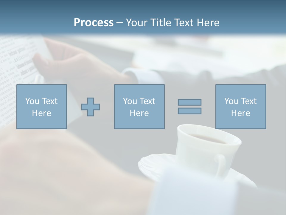 Employer Sitting Publishing PowerPoint Template