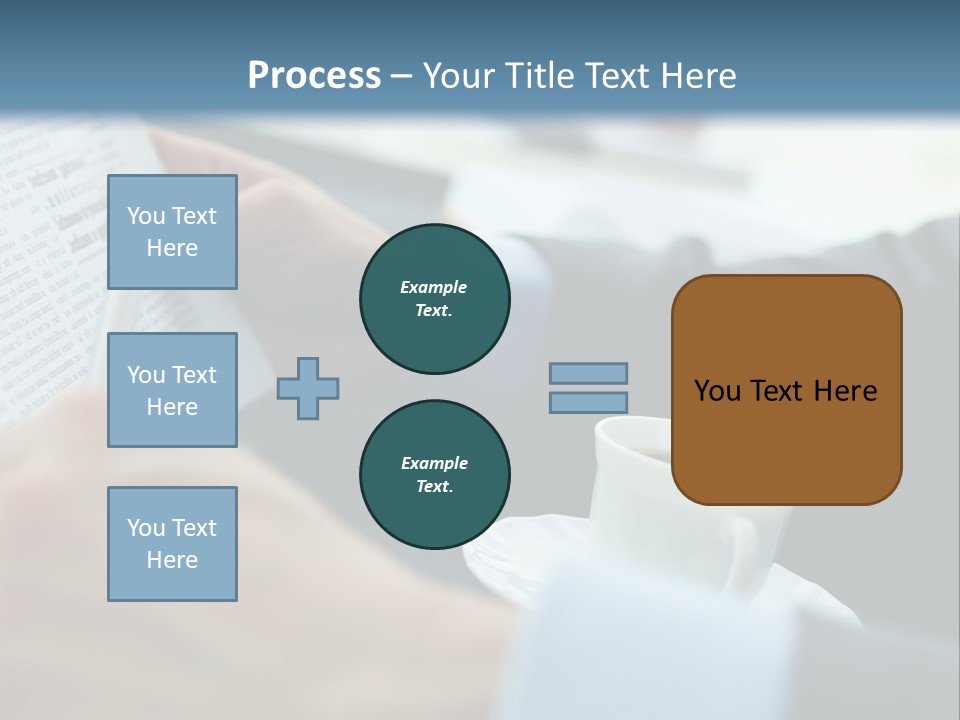 Employer Sitting Publishing PowerPoint Template