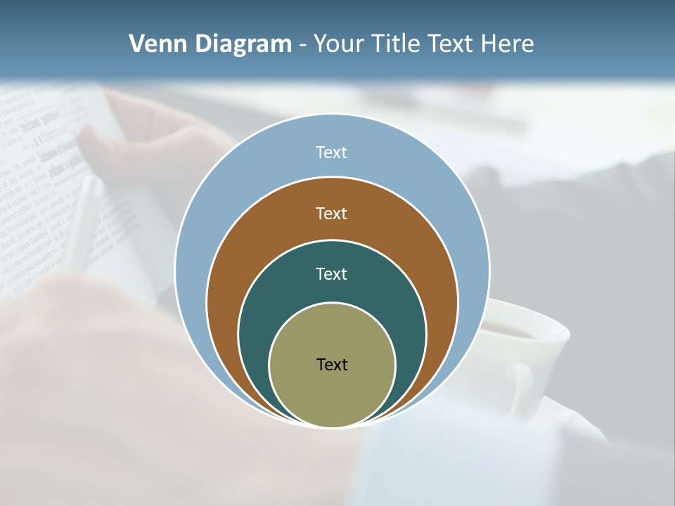 Employer Sitting Publishing PowerPoint Template
