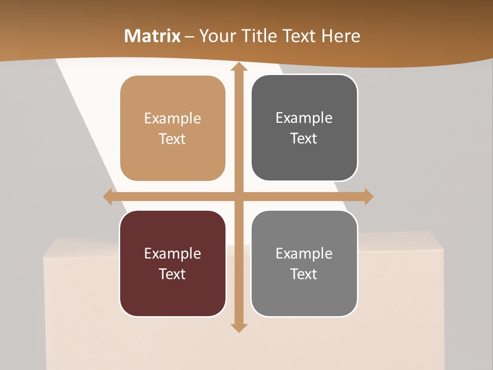 Referendum White Secrecy PowerPoint Template