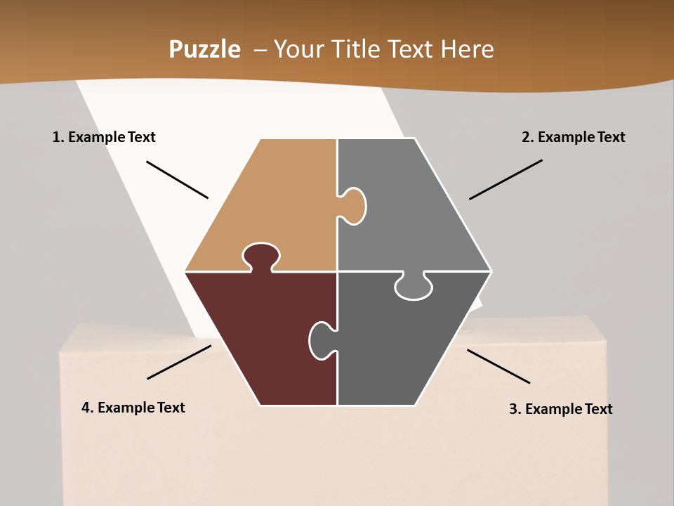 Referendum White Secrecy PowerPoint Template