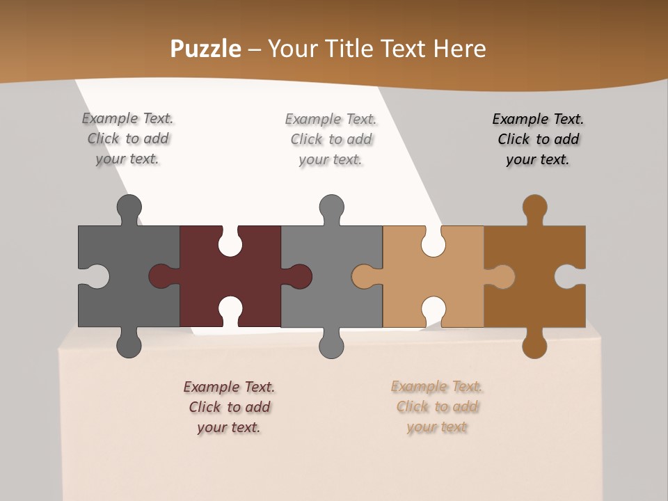 Referendum White Secrecy PowerPoint Template