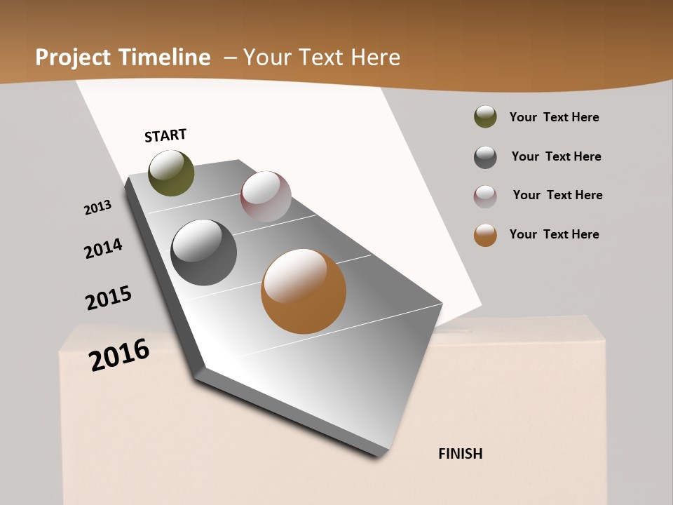 Referendum White Secrecy PowerPoint Template