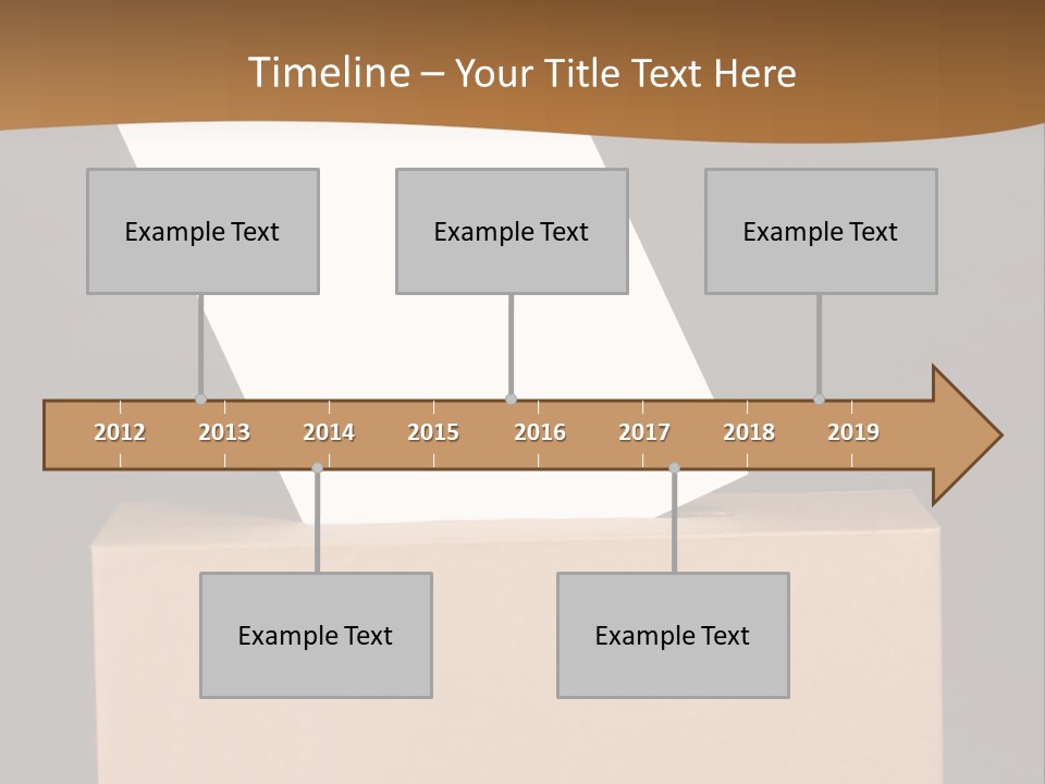 Referendum White Secrecy PowerPoint Template