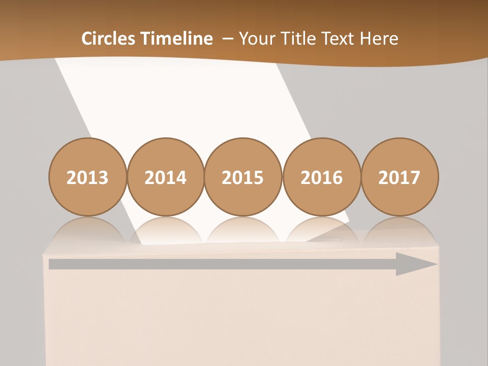 Referendum White Secrecy PowerPoint Template