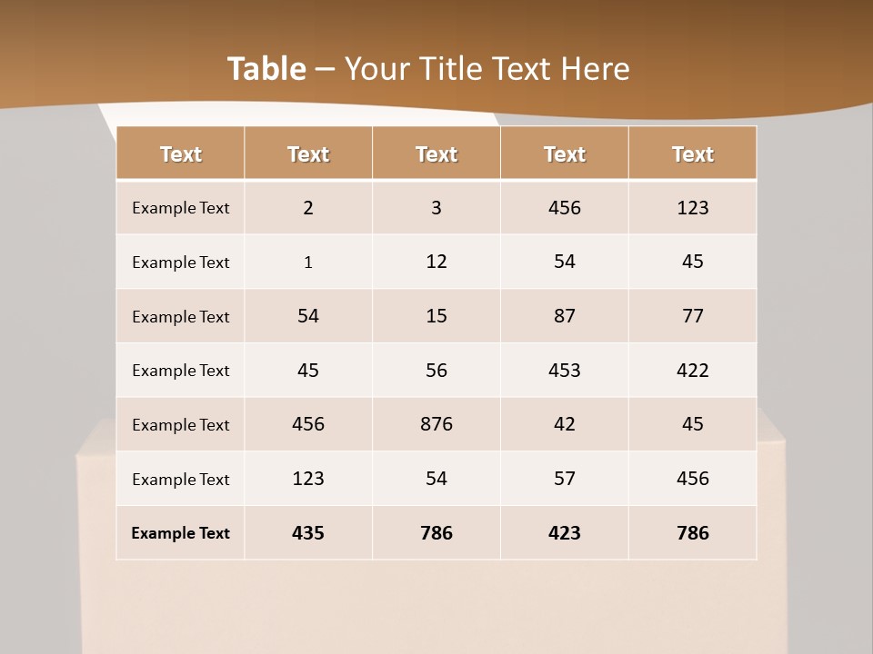 Referendum White Secrecy PowerPoint Template