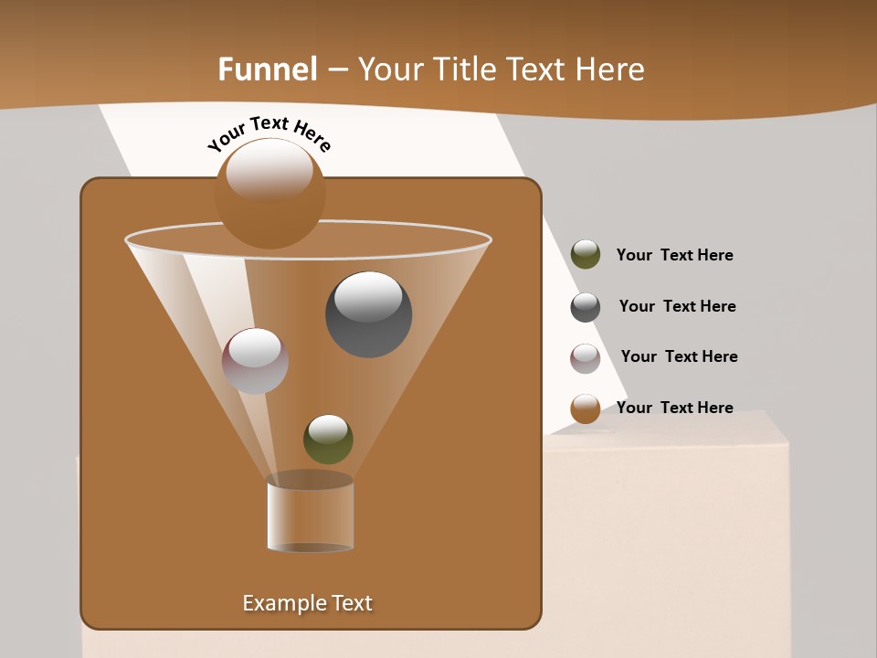 Referendum White Secrecy PowerPoint Template