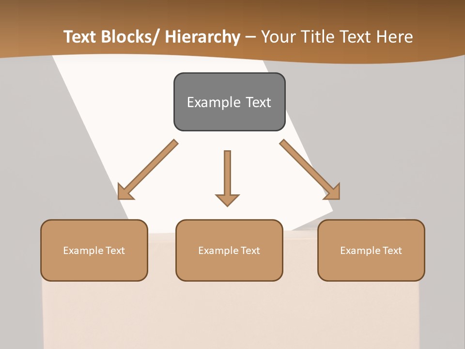 Referendum White Secrecy PowerPoint Template