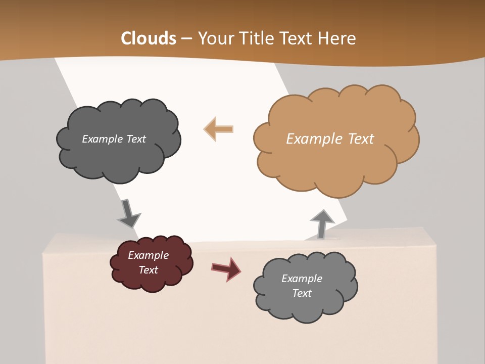 Referendum White Secrecy PowerPoint Template