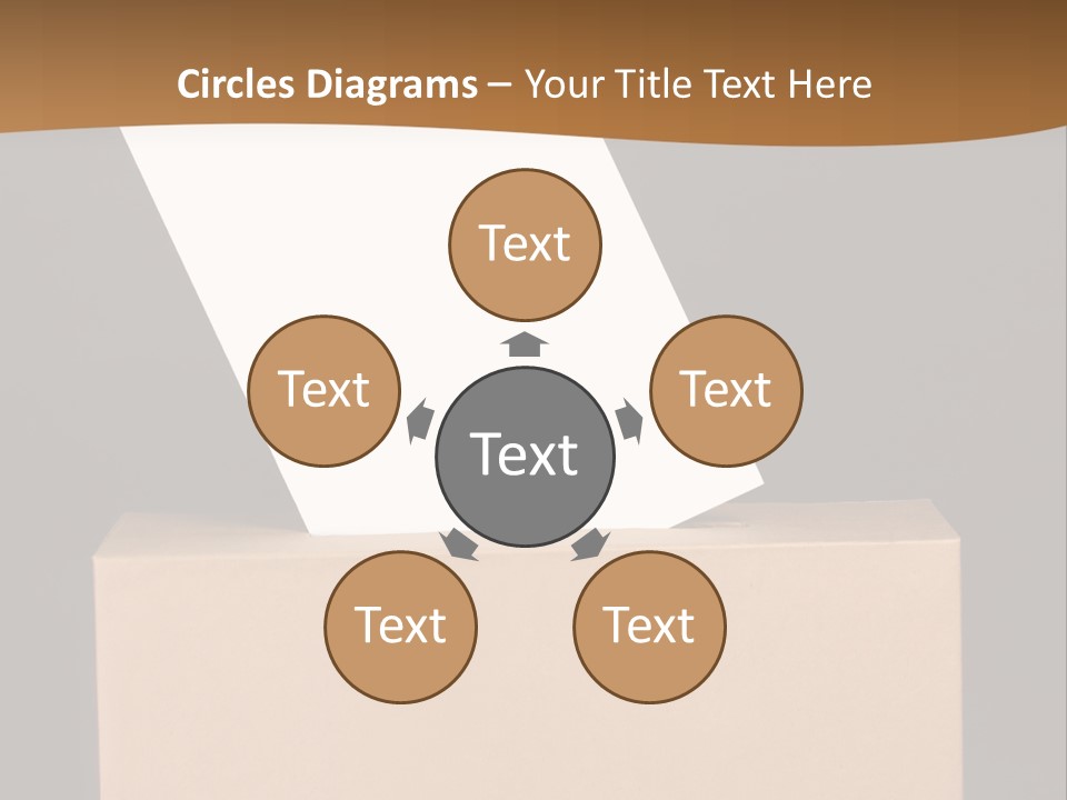 Referendum White Secrecy PowerPoint Template