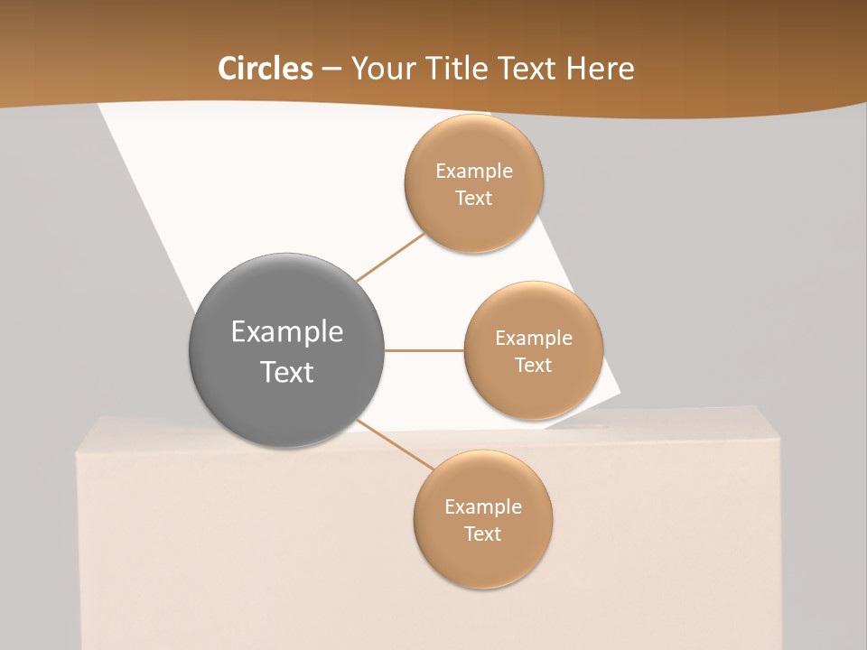 Referendum White Secrecy PowerPoint Template