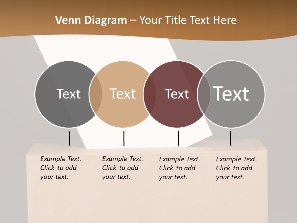 Referendum White Secrecy PowerPoint Template