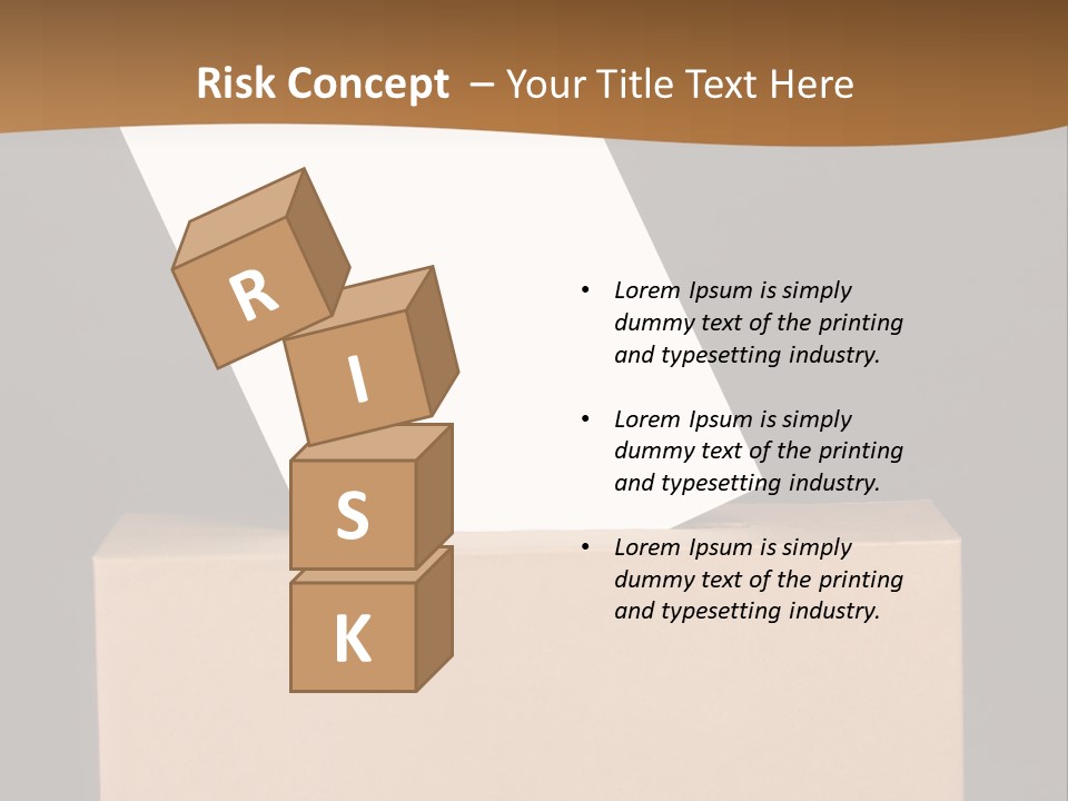 Referendum White Secrecy PowerPoint Template