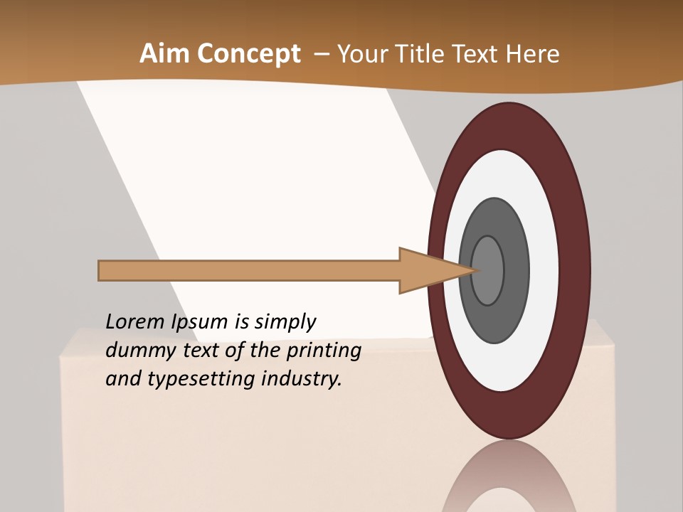 Referendum White Secrecy PowerPoint Template