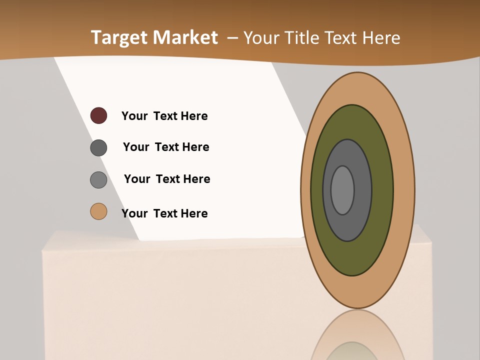 Referendum White Secrecy PowerPoint Template