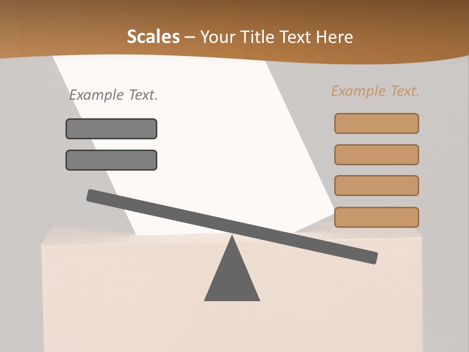 Referendum White Secrecy PowerPoint Template