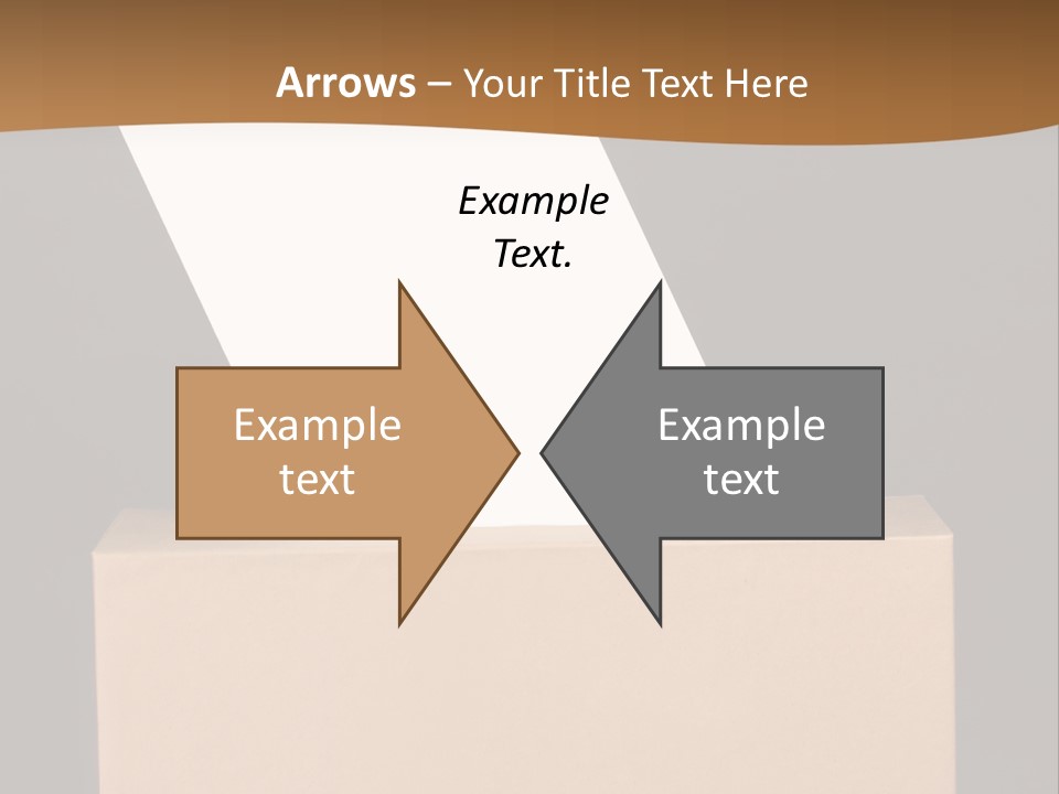 Referendum White Secrecy PowerPoint Template