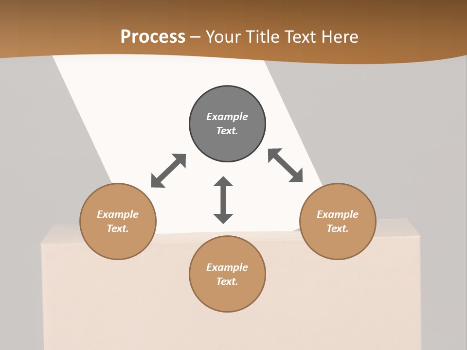 Referendum White Secrecy PowerPoint Template