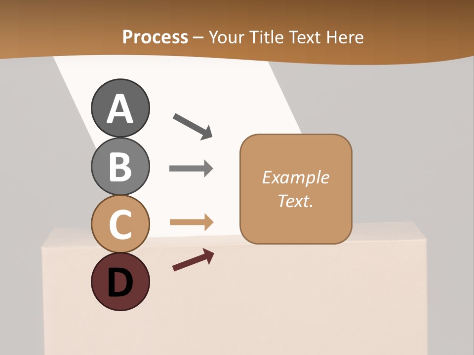 Referendum White Secrecy PowerPoint Template