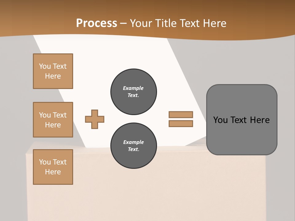 Referendum White Secrecy PowerPoint Template