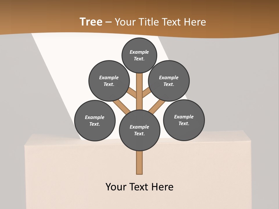 Referendum White Secrecy PowerPoint Template