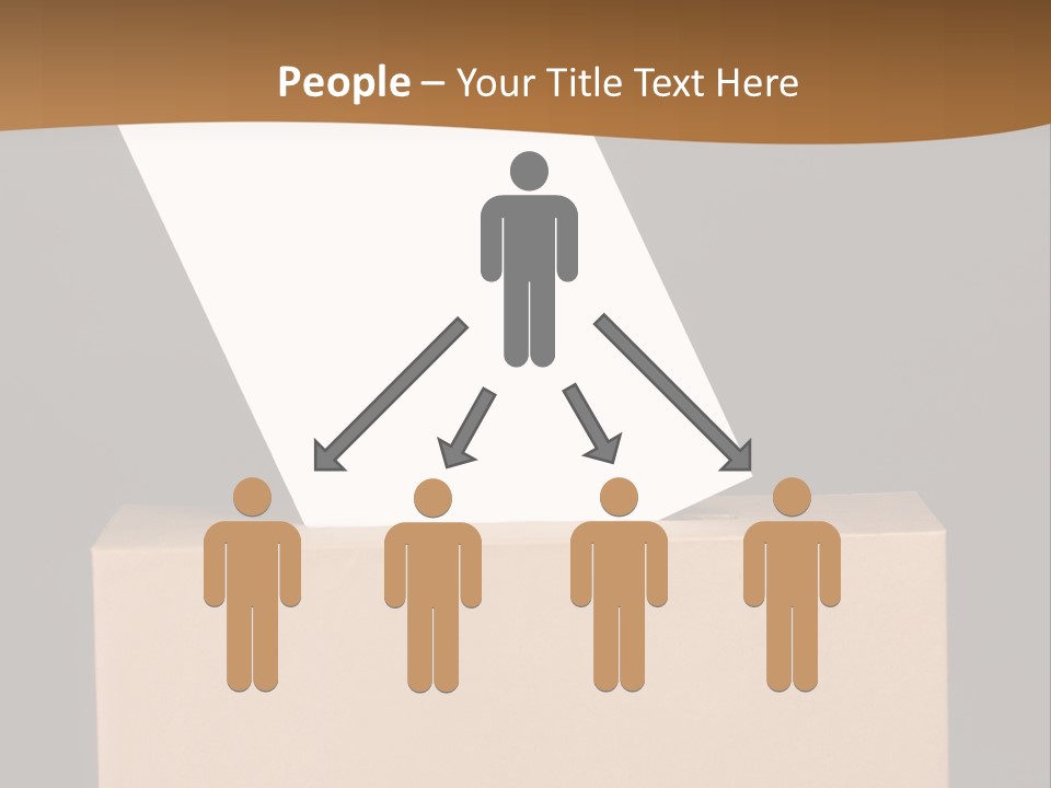 Referendum White Secrecy PowerPoint Template