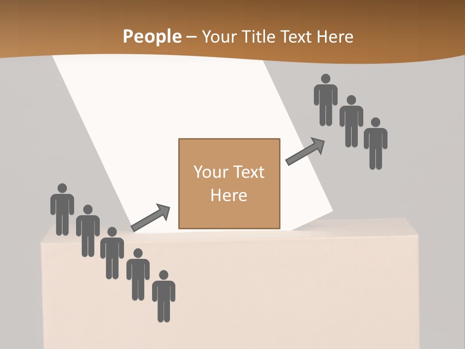 Referendum White Secrecy PowerPoint Template