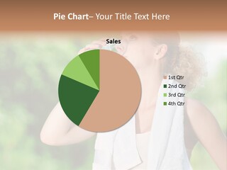 Summer Diet Woman PowerPoint Template