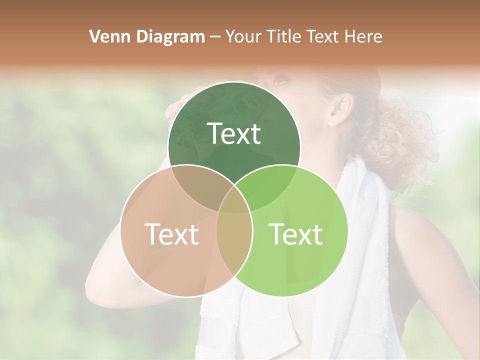 Summer Diet Woman PowerPoint Template