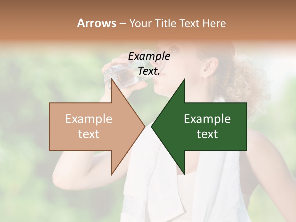 Summer Diet Woman PowerPoint Template