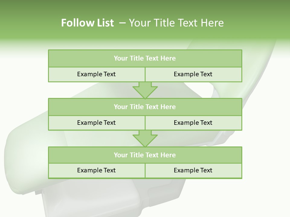 Dentistry Chair Clinic PowerPoint Template