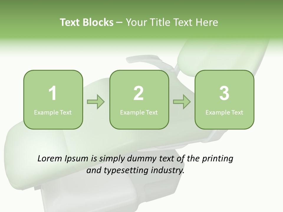 Dentistry Chair Clinic PowerPoint Template
