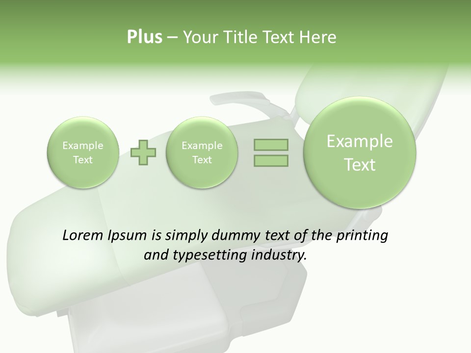 Dentistry Chair Clinic PowerPoint Template