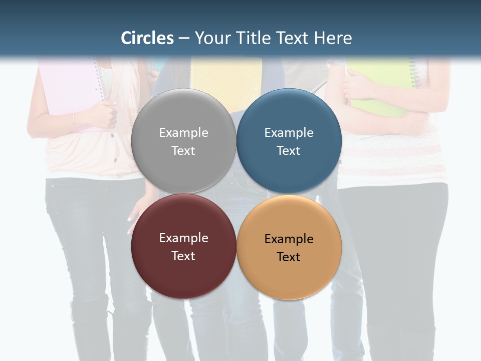 Content Education Students PowerPoint Template