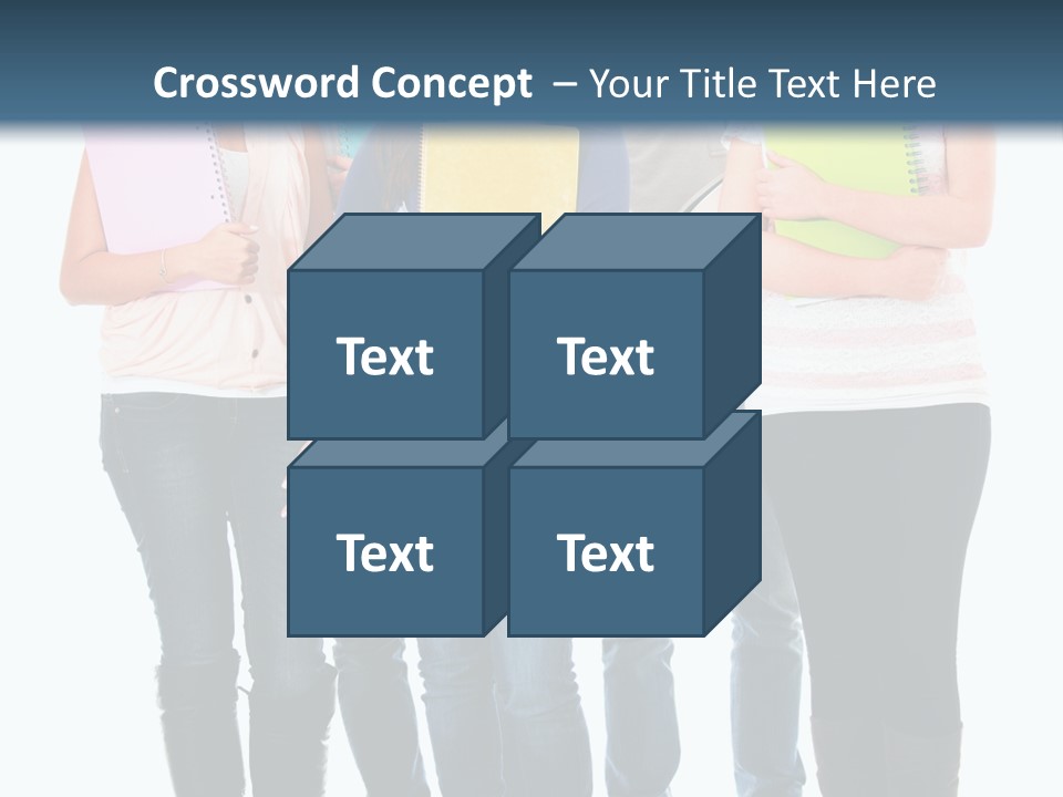 Content Education Students PowerPoint Template