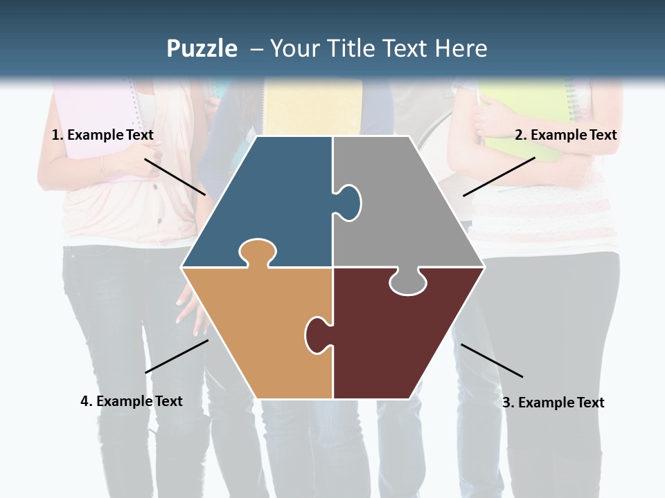 Content Education Students PowerPoint Template