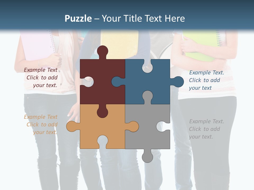 Content Education Students PowerPoint Template