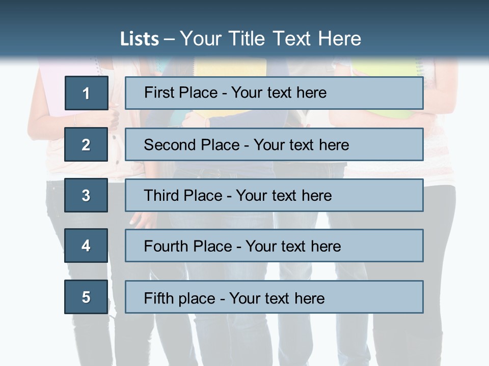 Content Education Students PowerPoint Template