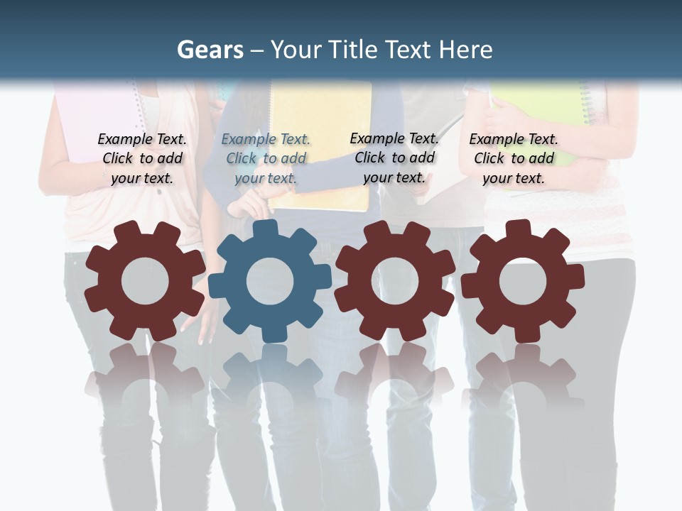 Content Education Students PowerPoint Template