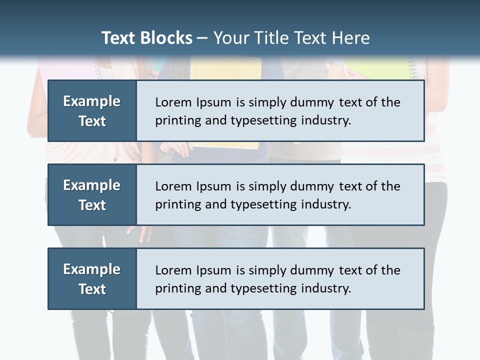 Content Education Students PowerPoint Template