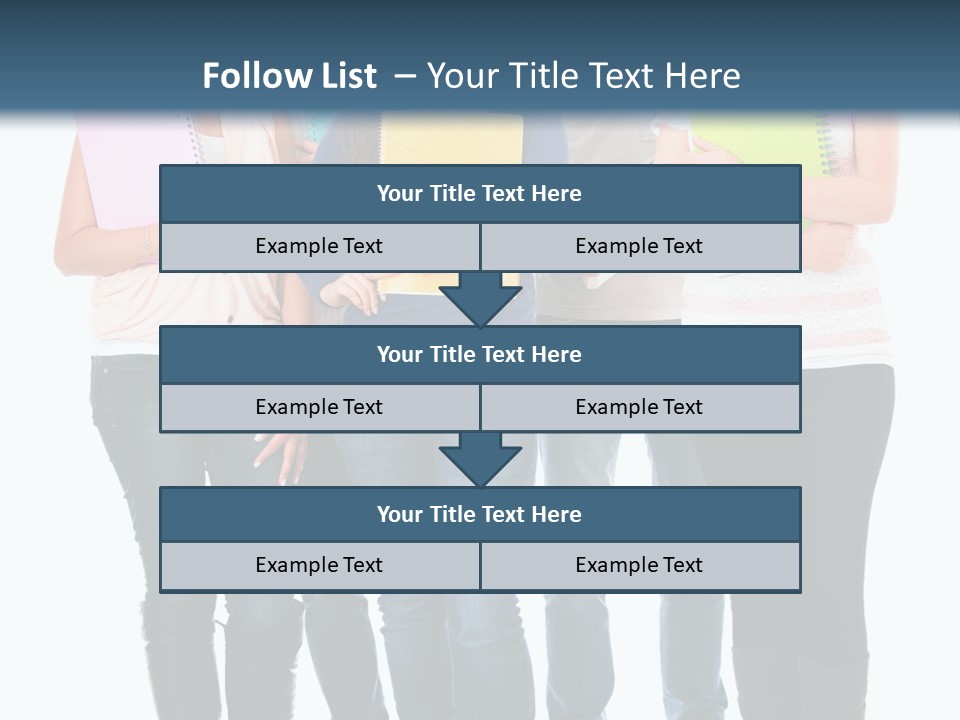 Content Education Students PowerPoint Template