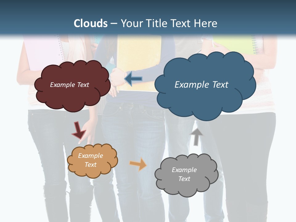 Content Education Students PowerPoint Template